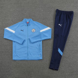 22-23 Manchester City (blue) Jacket Adult Sweater tracksuit set