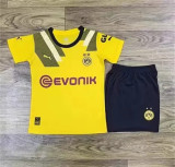 Kids kit 22-23 Borussia Dortmund Third Away Thailand Quality