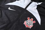 22-23 SC Corinthians (black) Windbreaker Soccer Jacket