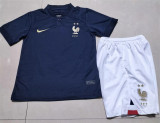 Kids kit 2022 France home Thailand Quality