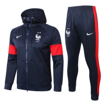 2021 France (Borland) Jacket and cap set training suit Thailand Qualit