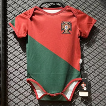WORLD CUP 2022 Portugal home baby Thailand Quality Soccer Jersey