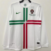 Long sleeve 2012 Portugal Away Retro Jersey Thailand Quality