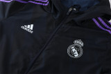 22-23 Real Madrid (black) Windbreaker Soccer Jacket