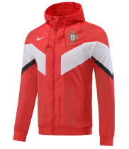 2022 Portugal (Red) Windbreaker Soccer Jacket