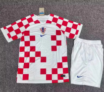 WORLD CUP 2022 Croatia home Set.Jersey & Short High Quality