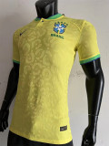 WORLD CUP 2022 Brazil home Player Version Thailand Quality
