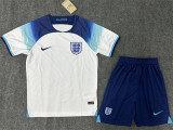 WORLD CUP 2022 England home Set.Jersey & Short High Quality