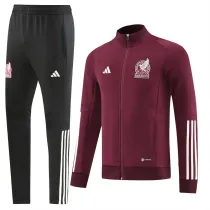 22-23 Mexico (Red) Jacket Adult Sweater tracksuit set