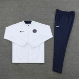 22-23 Paris Saint-Germain (White) Jacket Sweater tracksuit set