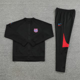 22-23 Barcelona (black) Jacket Adult Sweater tracksuit set