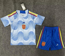 Kids kit 2022 Spain Away Thailand Quality