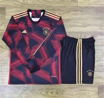 Long sleeve 2022 Germany Away Adult Jersey & Short Set Quality