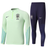 Young 22-23 Brazil (green) Sweater tracksuit set
