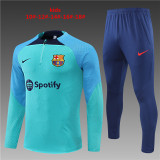 Young 22-23 Barcelona (Lake Blue) Sweater tracksuit set