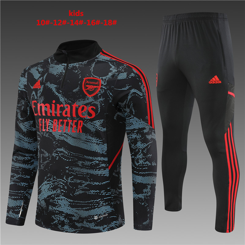 Young 2223 Arsenal (camouflage) Sweater tracksuit set Soccer Jersey