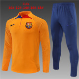 Young 22-23 Barcelona (yellow) Sweater tracksuit set