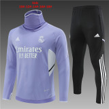 Young 22-23 Real Madrid (purple) Sweater tracksuit set