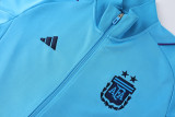 2022 Argentina (sky blue) Jacket  Adult Sweater tracksuit set