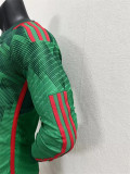 Long sleeve 2022 Mexico home Player Version Thailand Quality