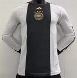 Long sleeve 2022 Germany home Player Version Thailand Quality