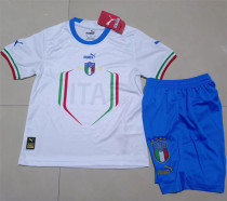 Kids kit 2022 Italy Away Thailand Quality