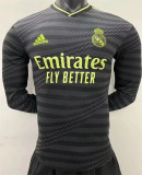 Long sleeve 22-23 Real Madrid Third Away Player Version Thailand Quality