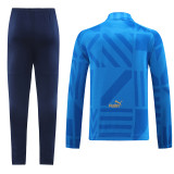 22-23 Italy (bright blue) Jacket Adult Sweater tracksuit set
