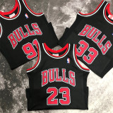 Chicago Bulls  SW公牛队98赛季黑色33号皮蓬
