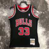 Chicago Bulls  SW公牛队98赛季黑色33号皮蓬