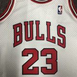 Chicago Bulls SW公牛队98赛季白色23号 乔丹