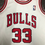 Chicago Bulls SW公牛队98赛季白色33号 皮蓬