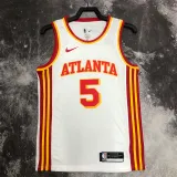 Atlanta Hawks  老鹰队 白色 5号 穆雷