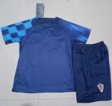 Kids kit 2022 Croatia Away Thailand Quality