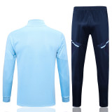 22-23 Cruzeiro (Light blue) Jacket Adult Sweater tracksuit set