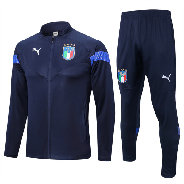 22-23 Italy (Royal blue) Jacket Adult Sweater tracksuit set