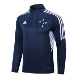22-23 Cruzeiro (Royal blue) Adult Sweater tracksuit set