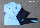 2022 Argentina (Light blue) Adult Sweater tracksuit set Training Suit