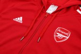 22-23 Arsena (Red) Jacket and cap set training suit Thailand Qualit