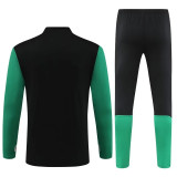 22-23 Real Betis (black) Adult Sweater tracksuit set Training Suit