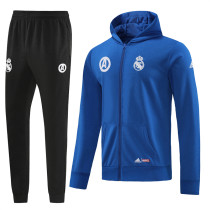 22-23 Real Madrid (bright blue) Jacket and cap set training suit Thailand Qualit