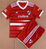 Kids kit 22-23 CA River Plate Away Thailand Quality