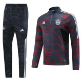 22-23 Bayern München (Red) Adult Sweater tracksuit set