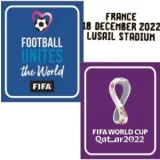 FIFA World Cup 2022 (blue)+Argentina Duel France