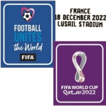 FIFA World Cup 2022 (blue)+Argentina Duel France