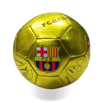 2022 Barcelona Signature Golden No.5 Soccer Ball