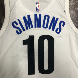 Brooklyn Nets 23赛季 篮网队城市版 10号 西蒙斯