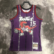 Toronto Raptors SW猛龙队 99赛季 紫色 15号 卡特