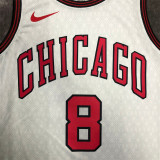 Chicago Bulls 23赛季公牛队 城市版 8号 拉文