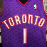 Toronto Raptors SW猛龙队 00赛季 紫黑色 1号 麦迪